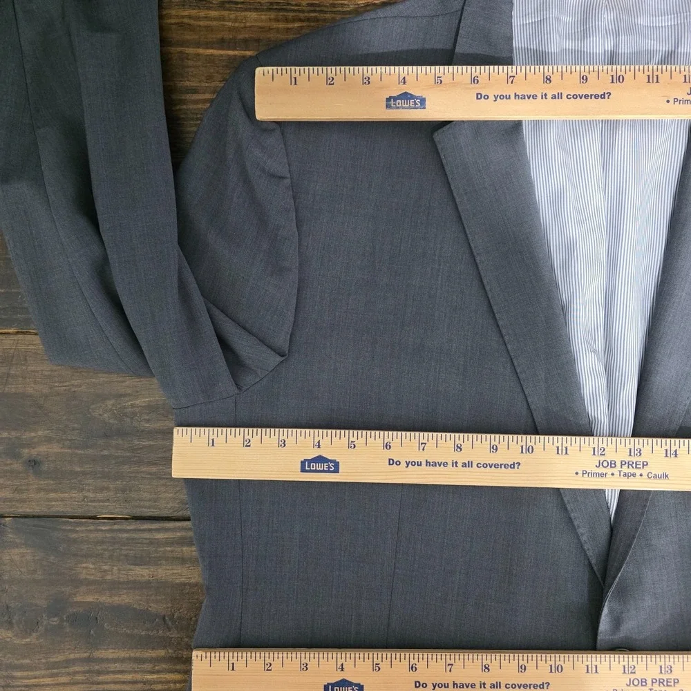 Brooks‎ Brothers Explorer Men's Sport Coat Blazer Two Button Gray Madison 50R